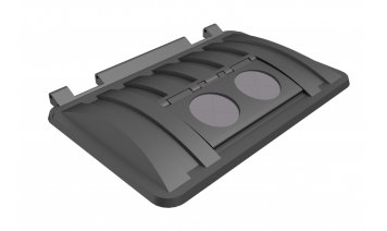 MS1700RM-ROS Recycling lid with rubber rosettes